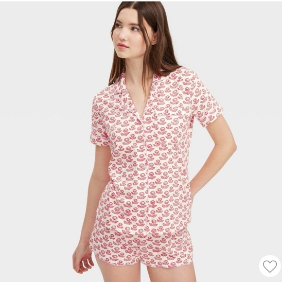 Roller Rabbit Other - Roller rabbit x target floral pajama set red women’s small